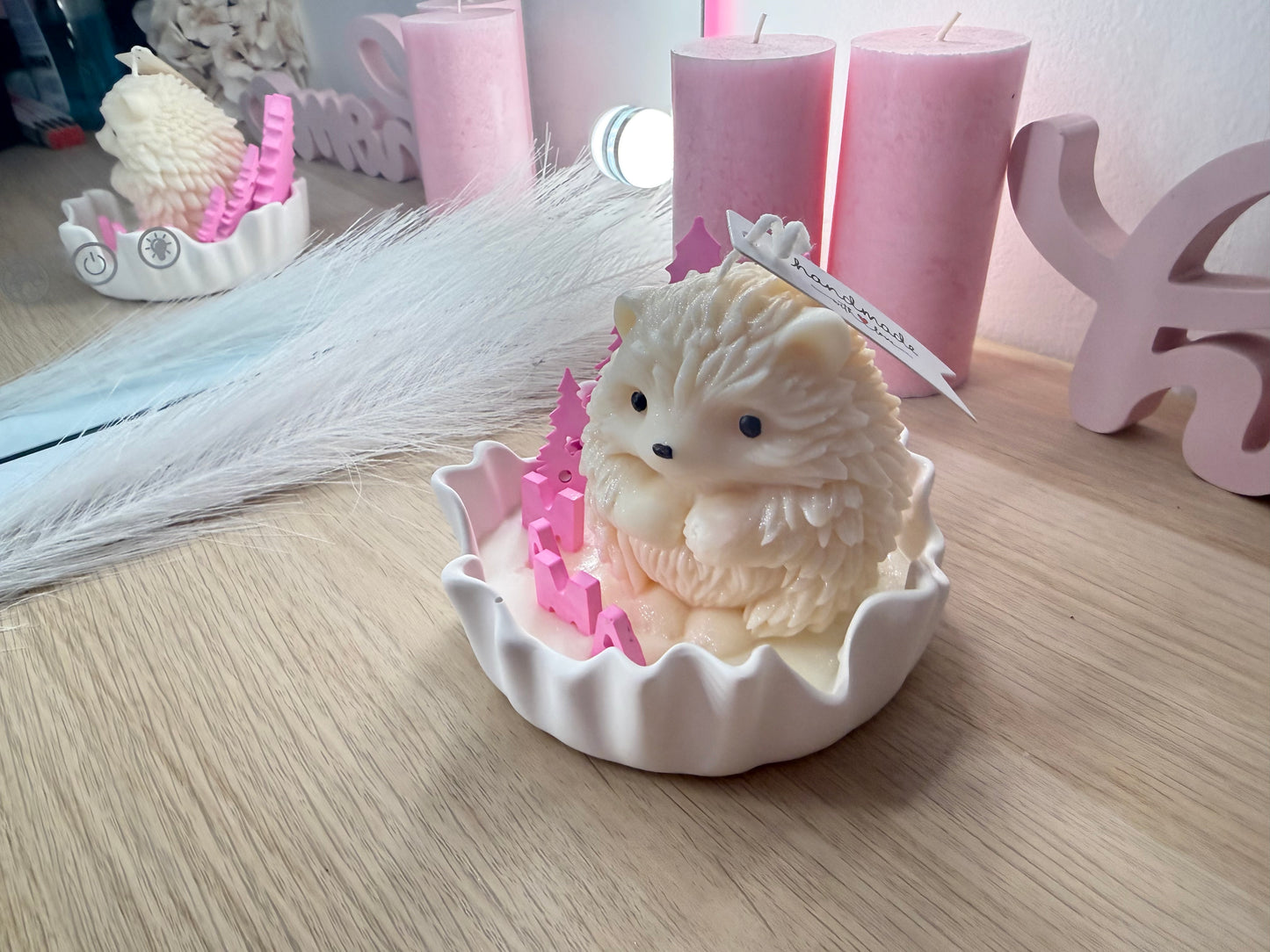 Personalized hedgehog bowl “Mama” – a loving gift with name and color choice
