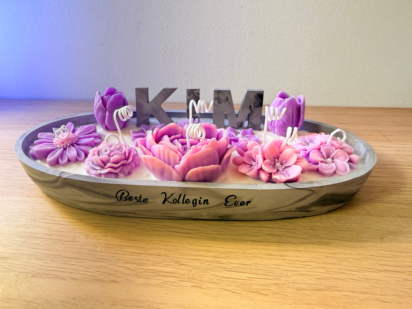 💜 XXL "Favorite Person" Bowl with Name | Handmade & Gift Wrapped | Decorative Gift for Girlfriend, Daughter or Mom – Personalized Gift