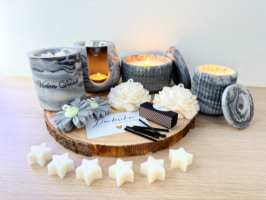 Vielen Dank – Duftlampen, Duftkerzen und Dekokerzen Geschenkset