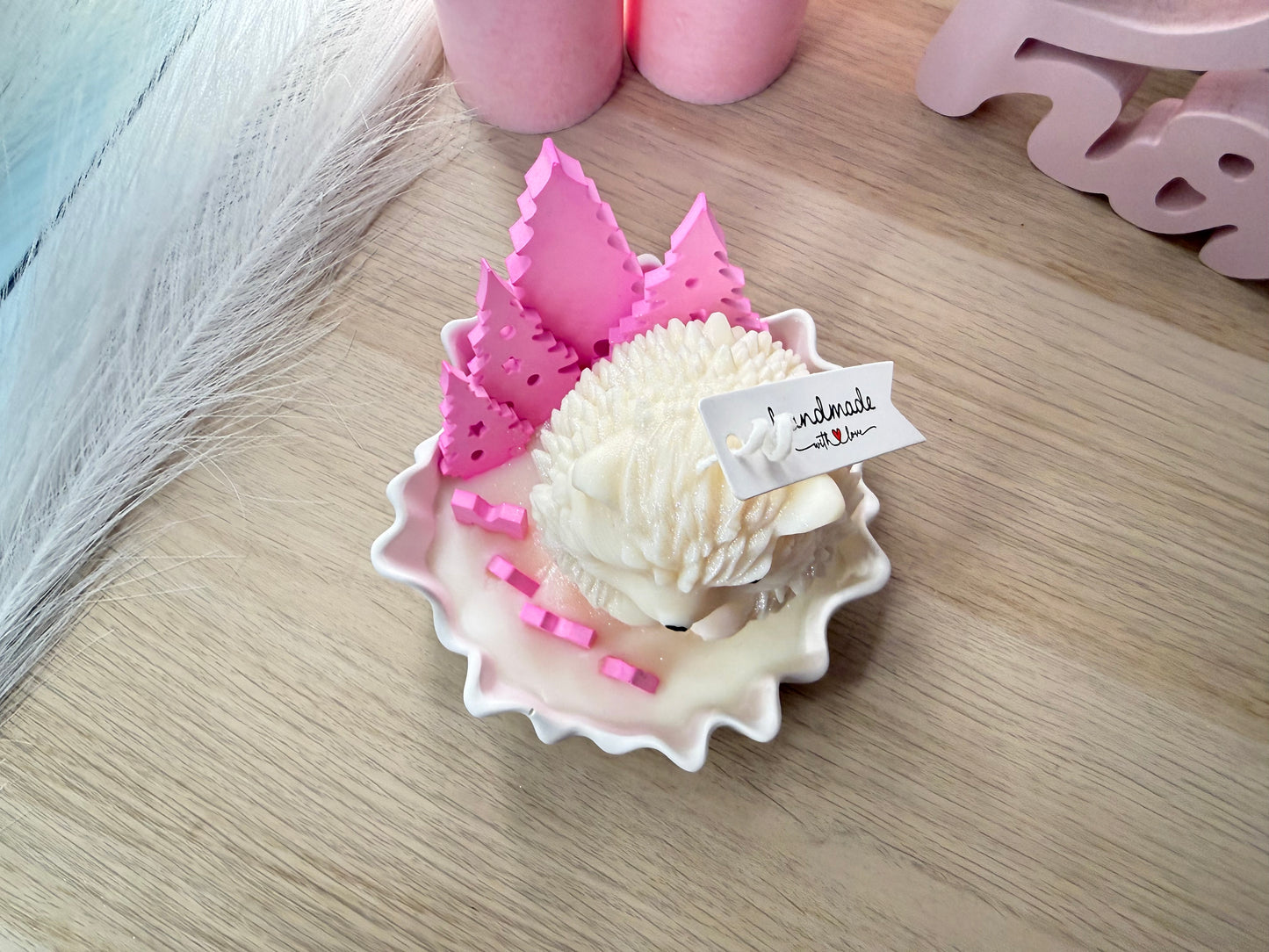 Personalisierte Igel-Schale „Mama“ – liebevolles Geschenk mit Namens- & Farbwunsch